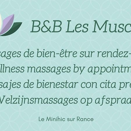 Bed and Breakfast Les Muscaris Le Minihic-sur-Rance Экстерьер фото